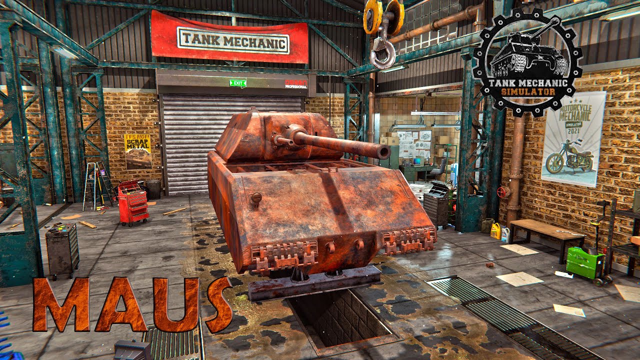 Restoration Maus - Tank Mechanic Simulator