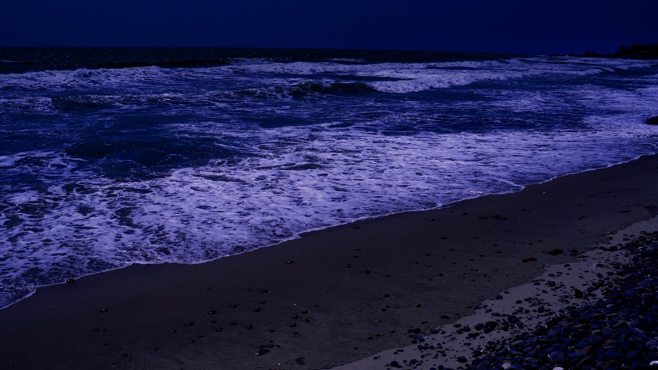 Fall Into Sleep Instantly (No Ads) • Relaxing Ocean Sounds Of Rolling Waves For Peaceful Night