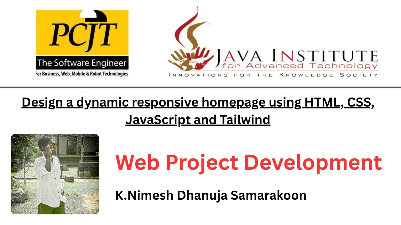 Design a dynamic responsive homepage using HTML, CSS, JavaScript and Tailwind.
