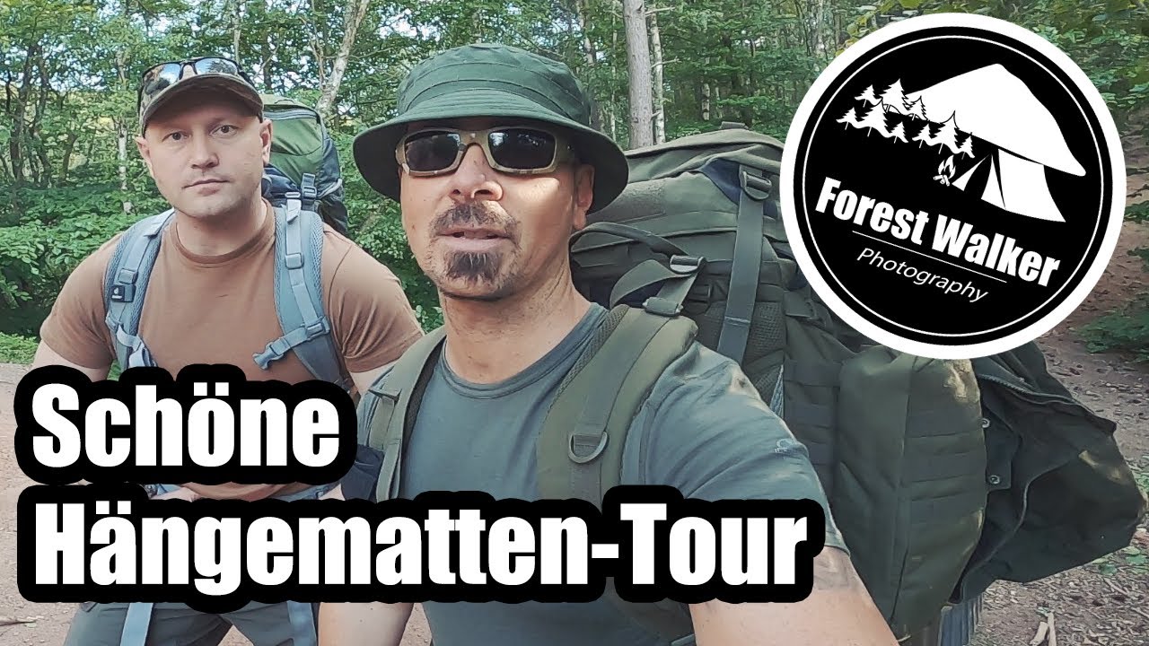 Hängematten Tour mit Alex im Wald - Hammock Overnighter