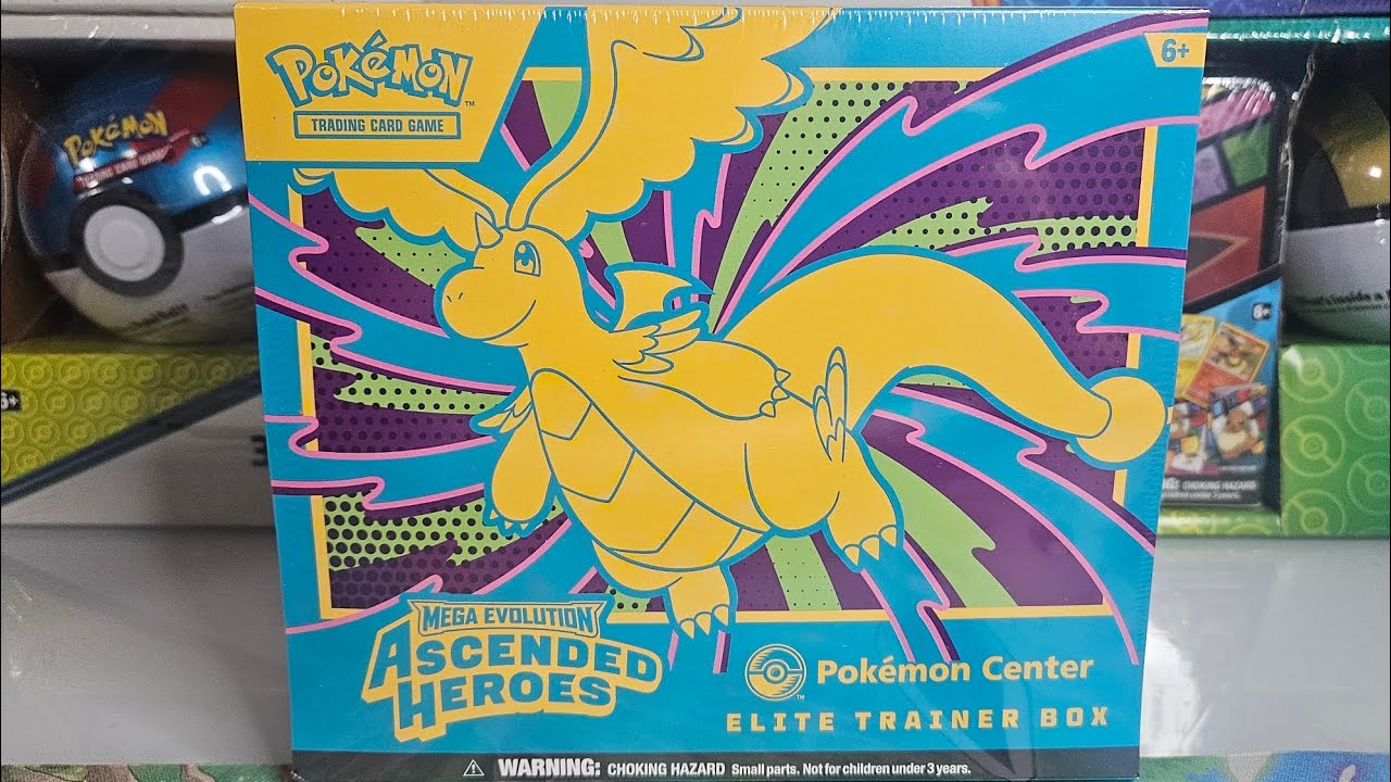 Ascended Heroes Pokémon Center Elite Trainer Box Opening