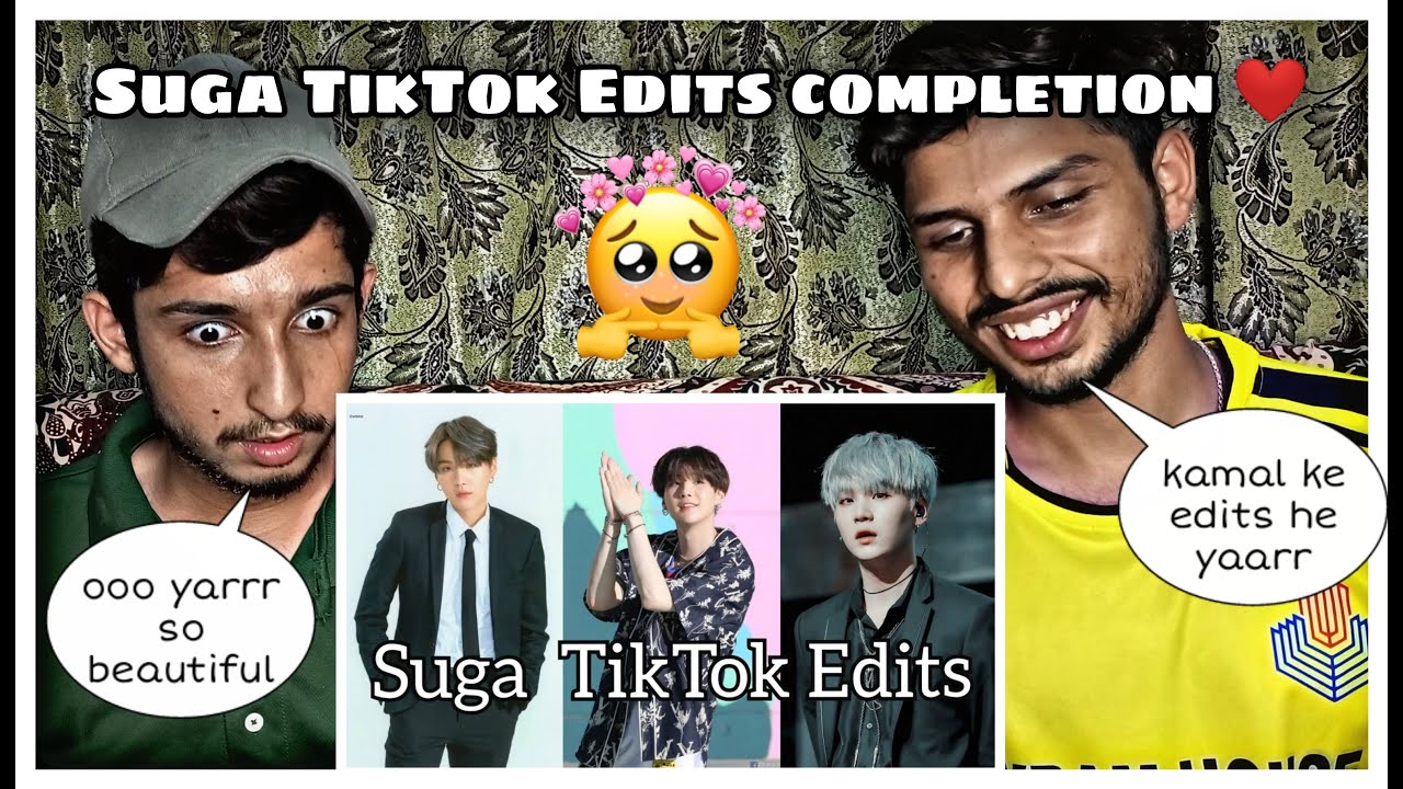 Pak React on Suga TikTok Edits completion||BTS band||2022||BRS Reaction