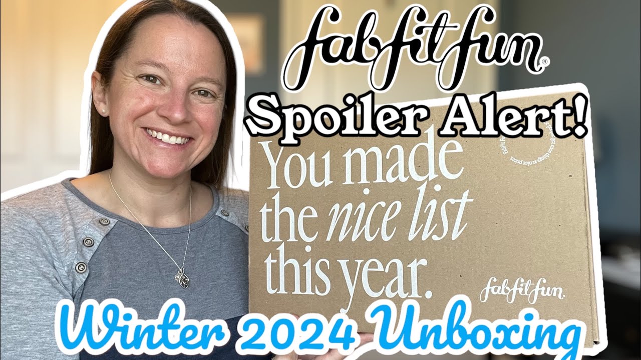 FabFitFun EARLY REVEAL Winter 2024 Unboxing Full Customization Options Spoilers!