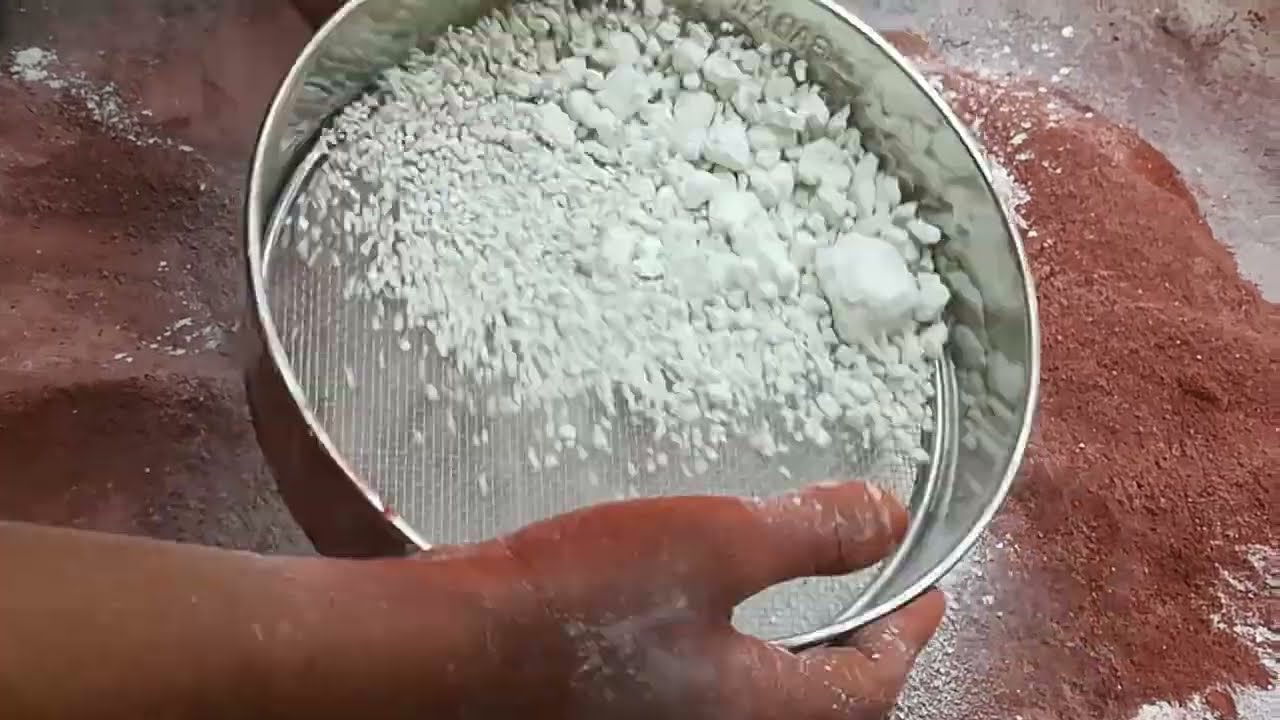 ASMR |♥️Red Dirt♥️+White Cement✨| Sleep Aid😴😴| Oddly Satisfying🌸💚🎊