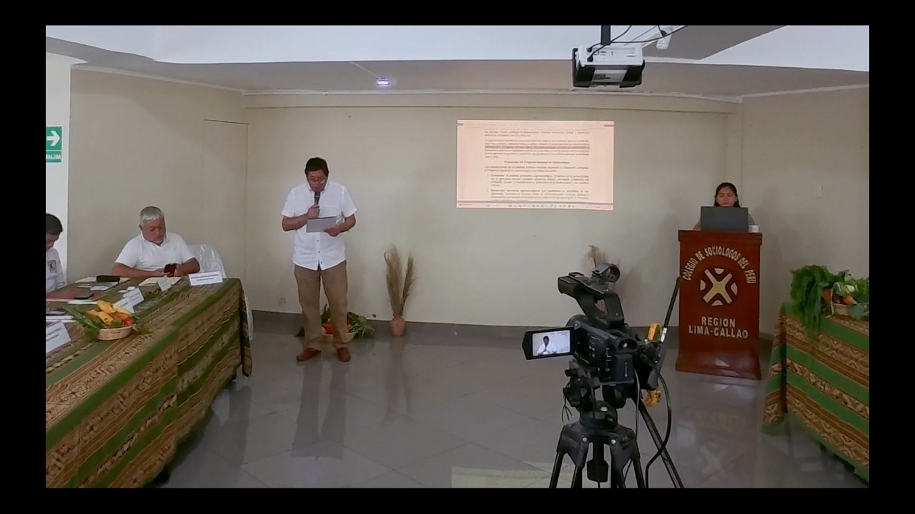 Presentación del programa nacional de Agroecología - Perú 2026