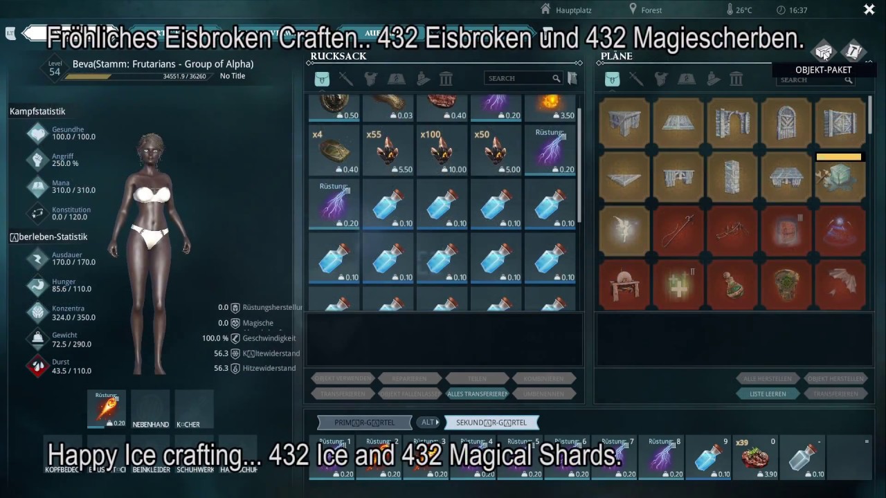 Dark and Light Taming of a Fridge (Ice Element) ^^ DE/EN on Official Server