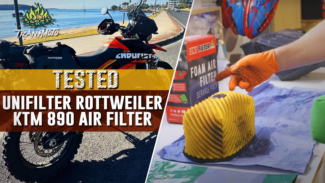 Tested: UniFilter Rottweiler-Compatible Air Filter for a KTM/Husqvarna 890/901