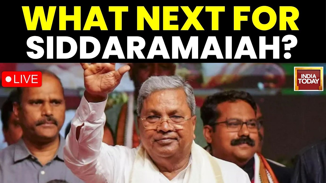 Karnataka CM News LIVE: Siddaramaiah Resigns, DK Shivakumar Set to Take Oath As Karnataka CM