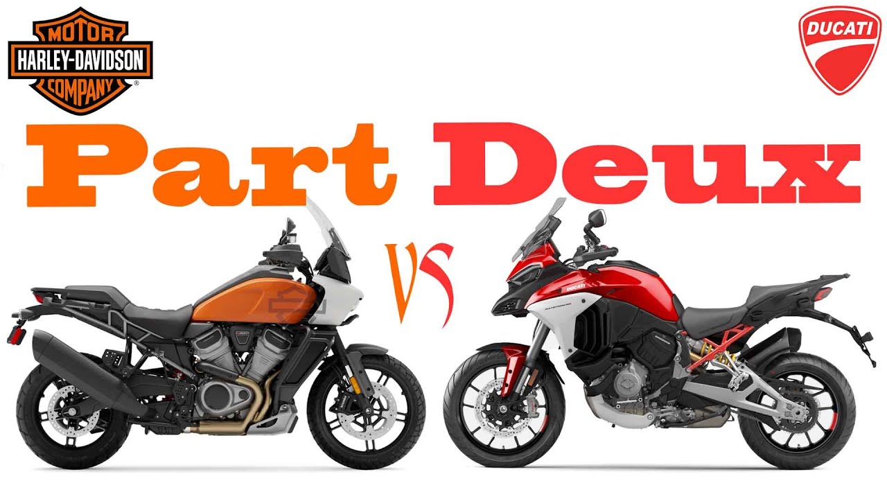 Harley Pan America vs Ducati Multistrada V4S By The Numbers