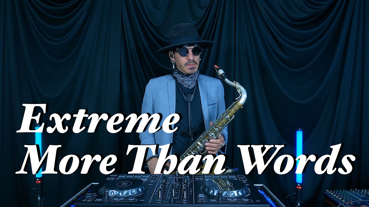 Cris Santos Sax - Extreme - More Than Words - Saxophone Cover | Sax Cover