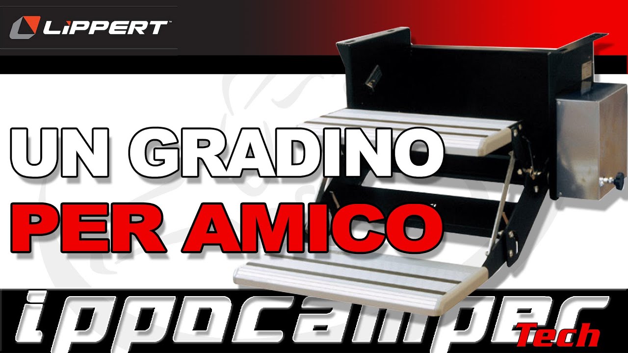 Il Gradino del Camper - una comodità a volte indispensabile - VIDEO CORRETTO