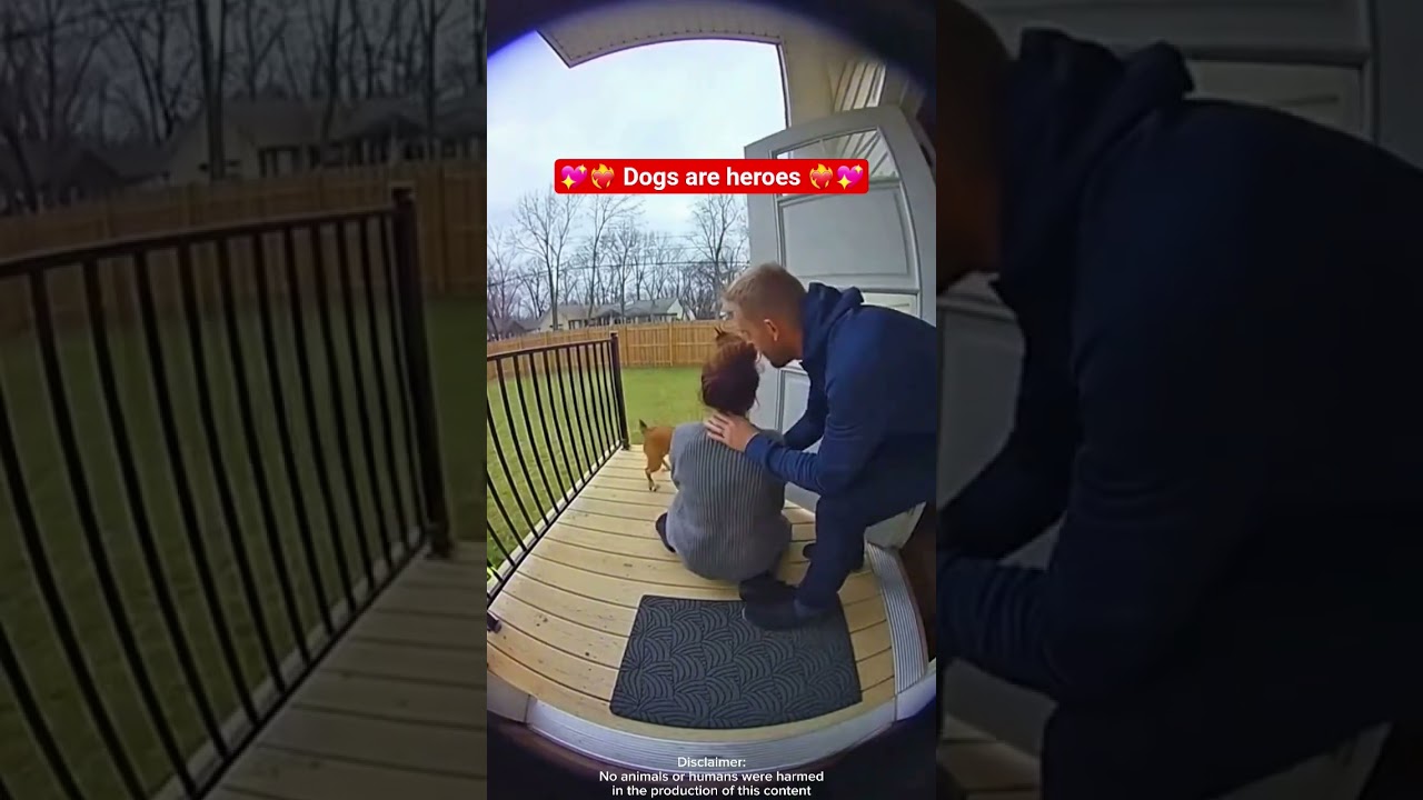 CCTV Captures Dog Saving Baby in Seconds! 