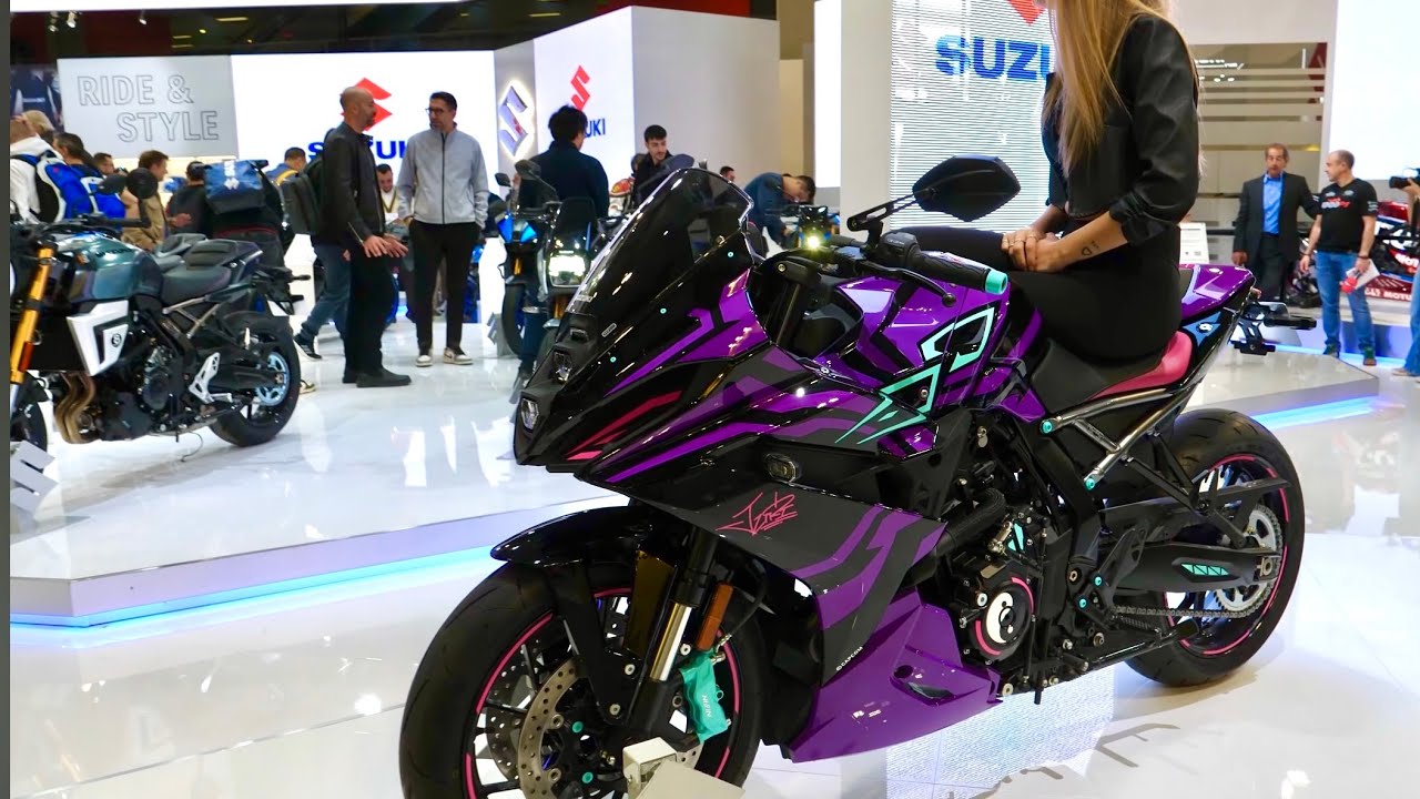 SUZUKI SORT UN MAX DE NOUVEAUTE ! ( GSXR / 8TT / G7X ) #Eicma2025