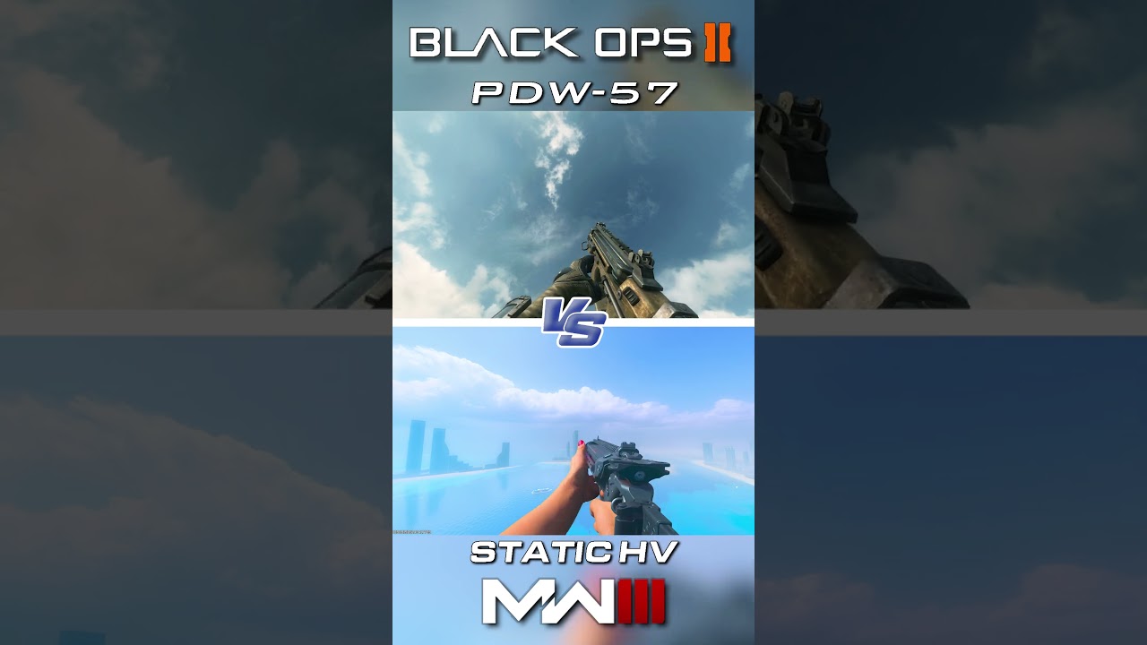 I'm Not The Only One Who Sees it Right? STATIC HV vs PDW-57 #pdw57 #blackops #warzone