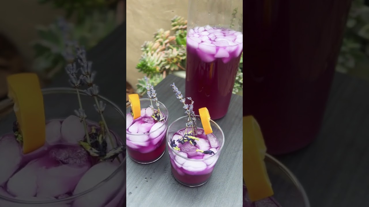 Lavender Haze Lemonade #cooking #recipe
