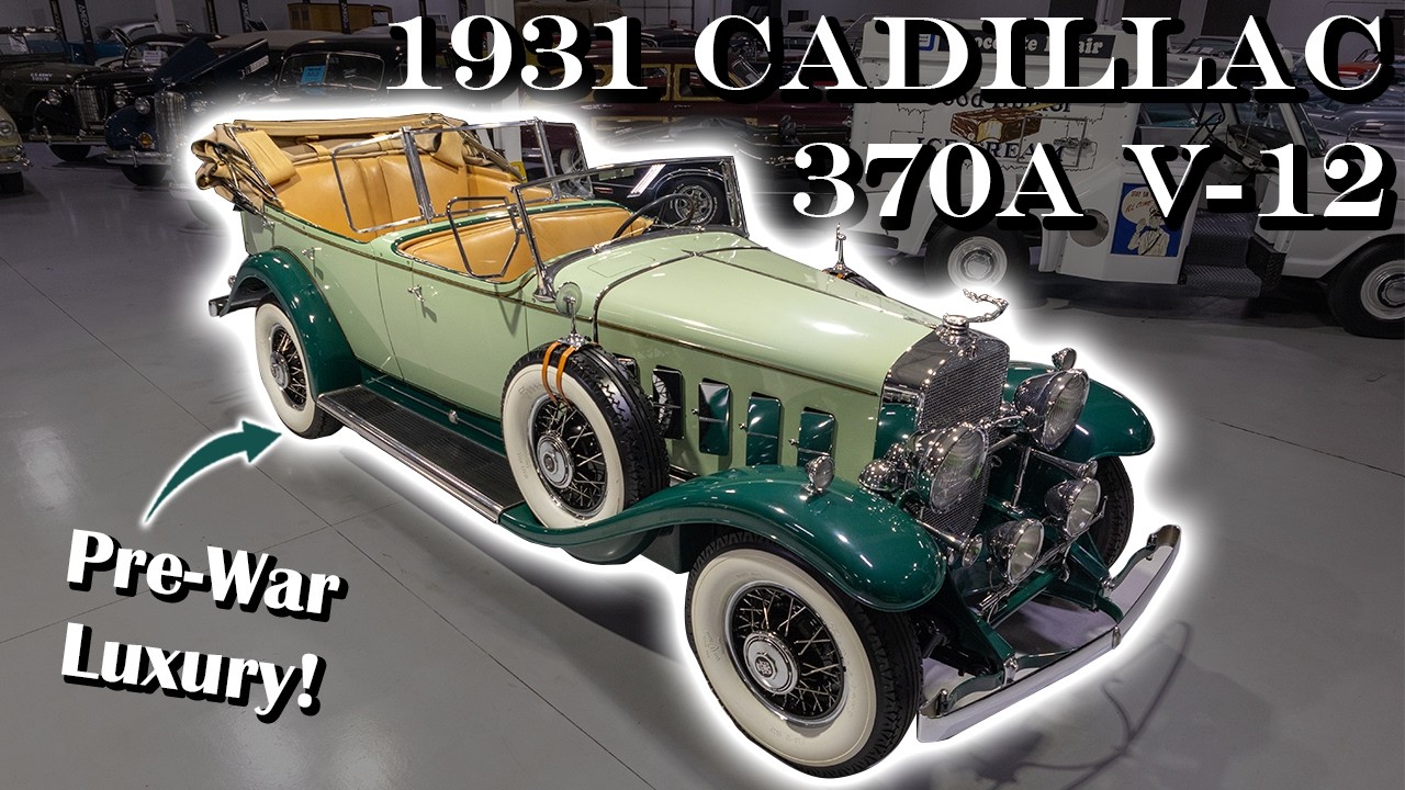 1931 Cadillac 370A V-12 4-Door Phaeton - FOR SALE