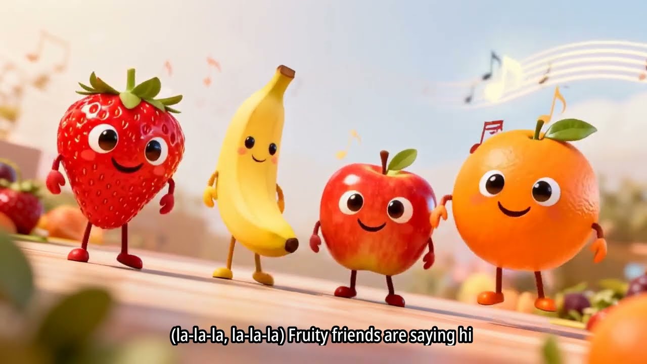 Fruits Rhyme 🍉 | Kids Love This Song! 😍