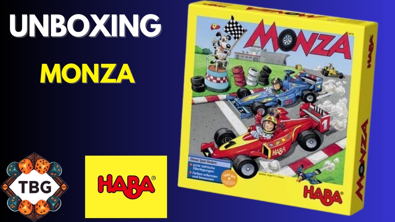 Monza | oszukany Unboxing | gra planszowa | gra wyścigowa