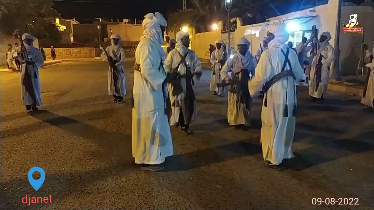 رقصة البارود | زلواز ولاية جانت #الجمعية الثقافية برزانة عين صالح #سبيبا 2022 دقو لي بارودي