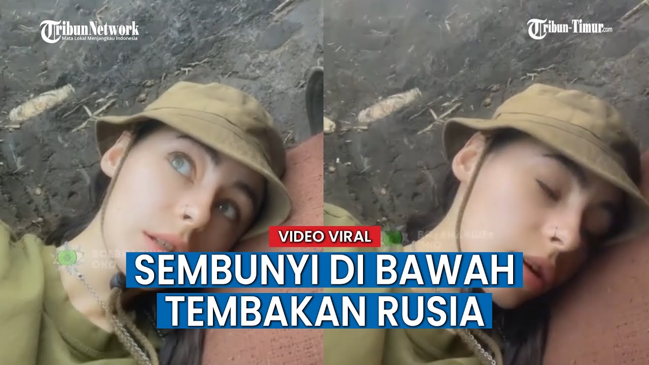 Wanita Sukarelawan Ukraina Ketakutan Sembunyi di Bawah Tembakan Rusia