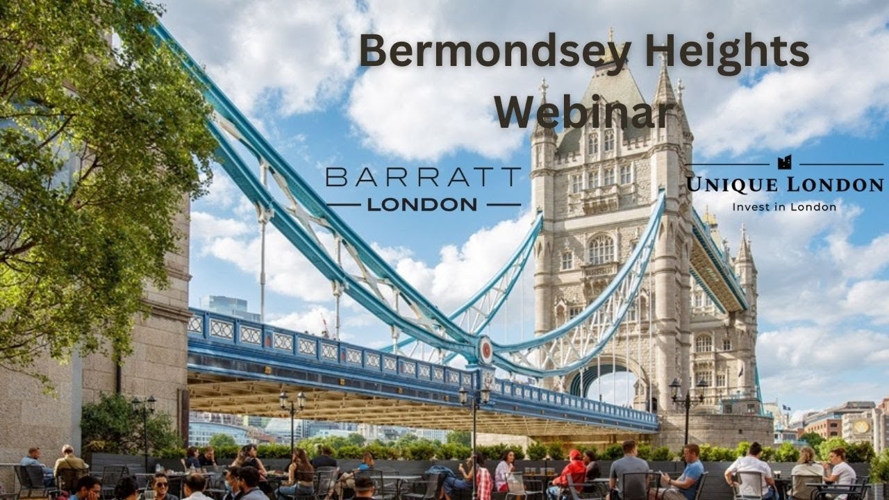 Barratt London Bermondsey Heights: Proje Tanıtım Webinarına Katılın!