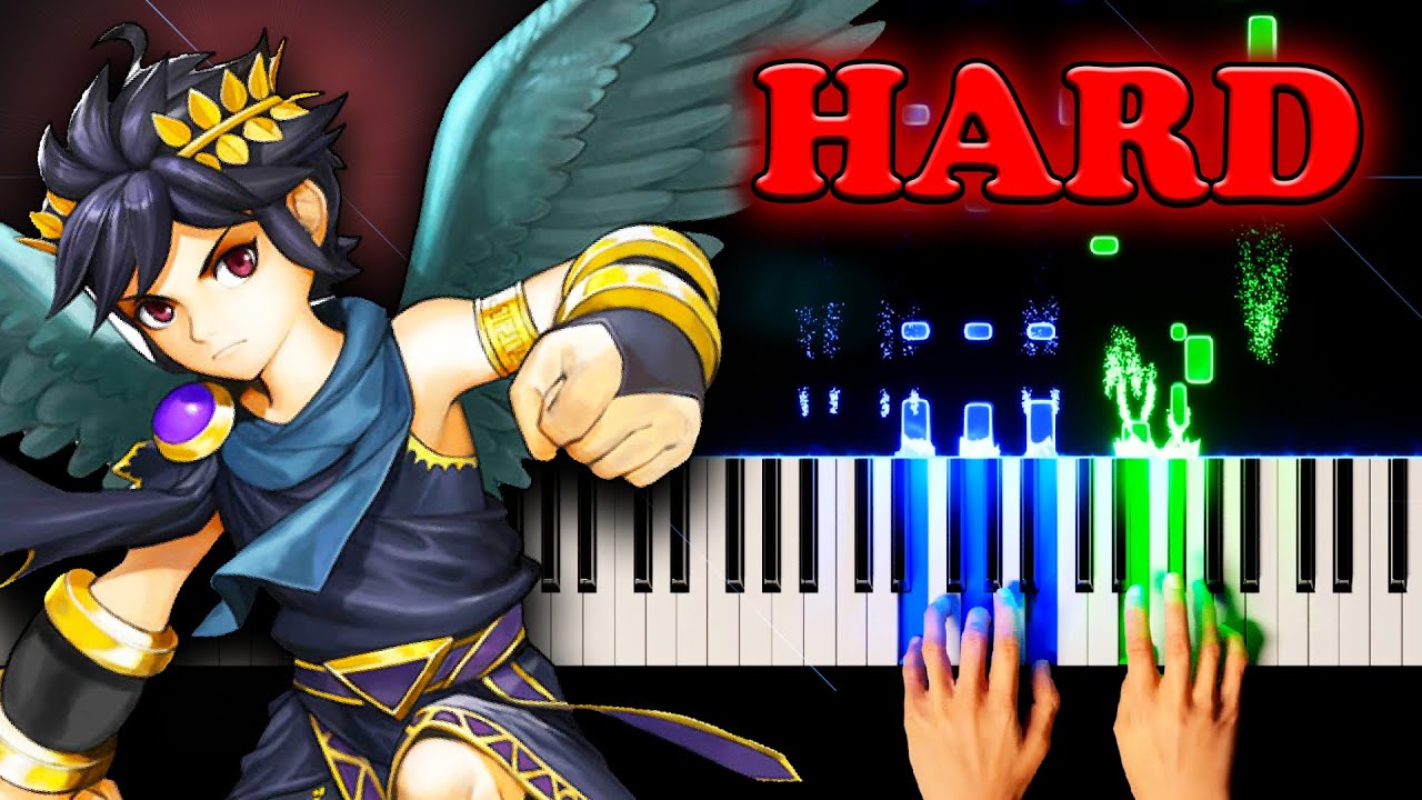 Dark Pit (from Kid Icarus Uprising) - Piano Tutorial