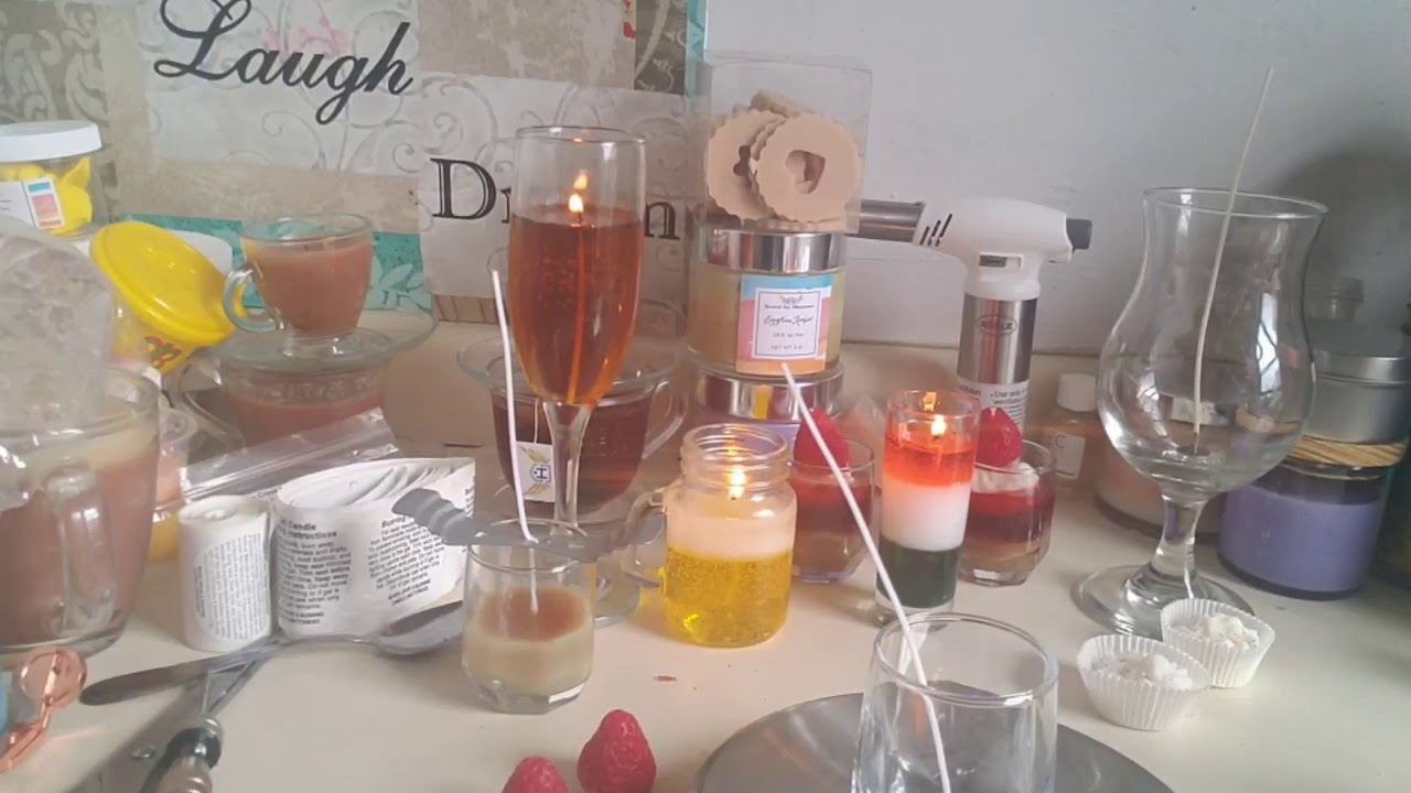 101 gel wax information and how to make a gel wax candle drink.