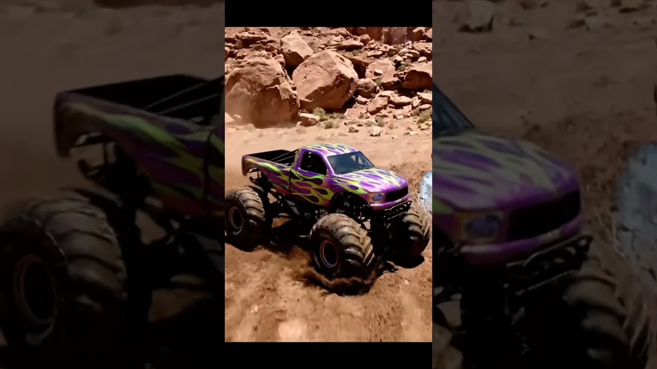 Epic Monster Truck Desert Domination! 🏜️