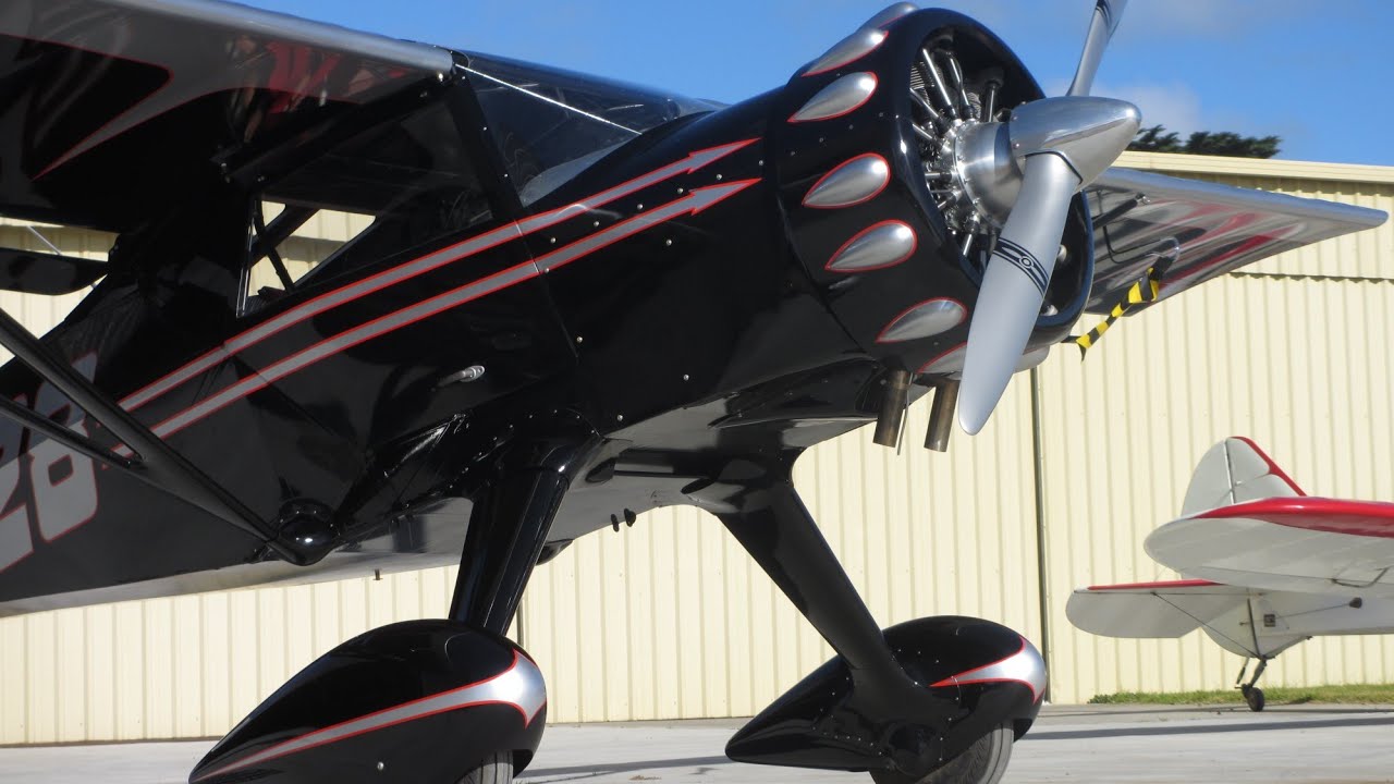 Kitfox с радиальным двигателем Rotec R2800