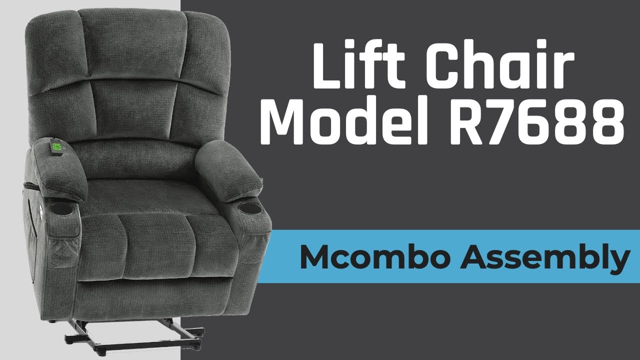 MCombo Electric Wide Power Lift Recliner Chair  Model R7688 | Unboxing and Assembling