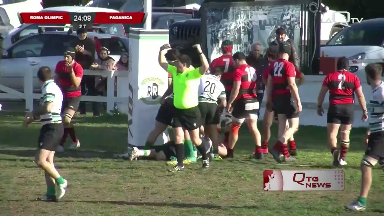 IL PAGANICA NON REGGE L'URTO DELLA CAPOLISTA. LA RUGBY ROMA OLIMPIC SEGNA 8 METE E VINCE 50 0