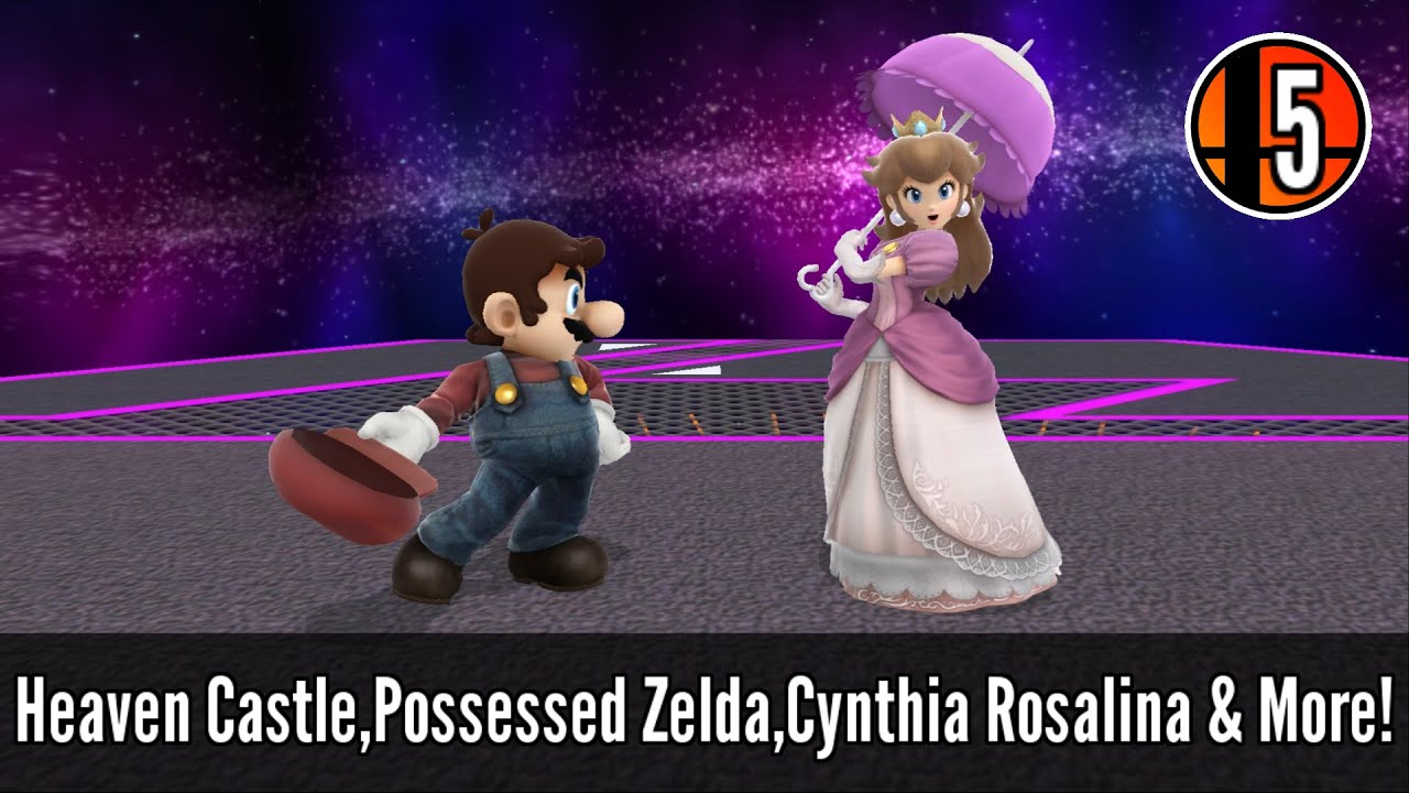 10 Custom Stages,20 Character Skins & More | Super Smash Bros. Wii U Mod Showcase #5