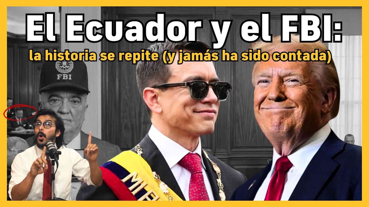 FBI en Ecuador y una historia jamás contada | Trump, cooperación, seguridad ¿y espionaje? | BN