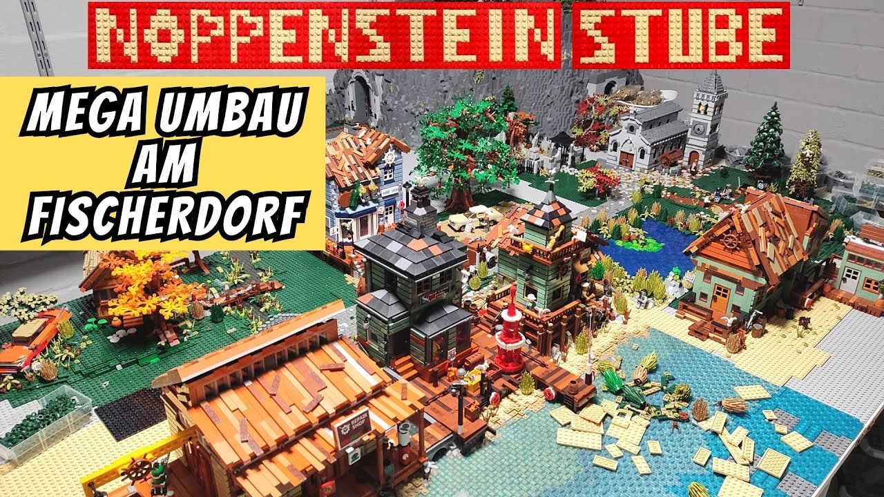 Meine Noppenstein Stadt Teil 44 | Der große Umbau am Fischerdorf beginnt
