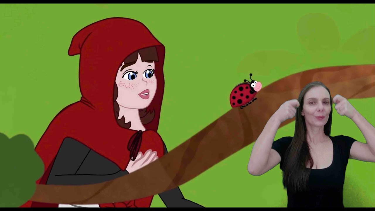 Chapeuzinho Vermelho | conto em Língua Brasileira de Sinais (Libras) | com legendas