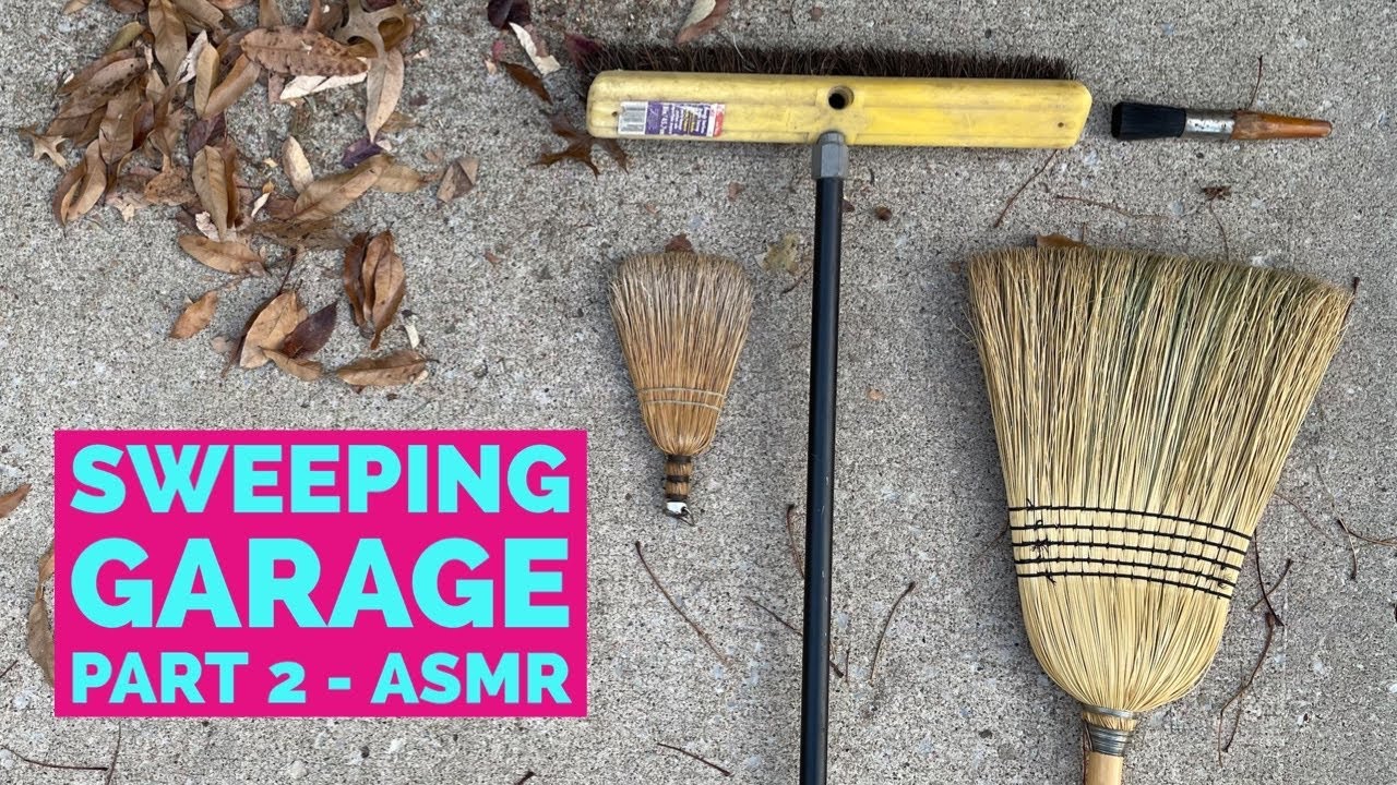 ASMR - Video #10 - Sweeping with Broom Unintentional ASMR (No Talking) Part 2