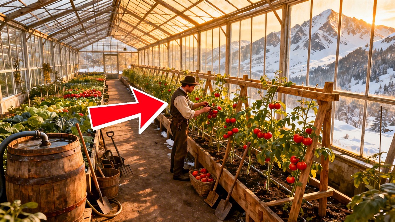 His Wife Left Him on the Mountain — He Built a Greenhouse in the Snow That Fed 50 Families