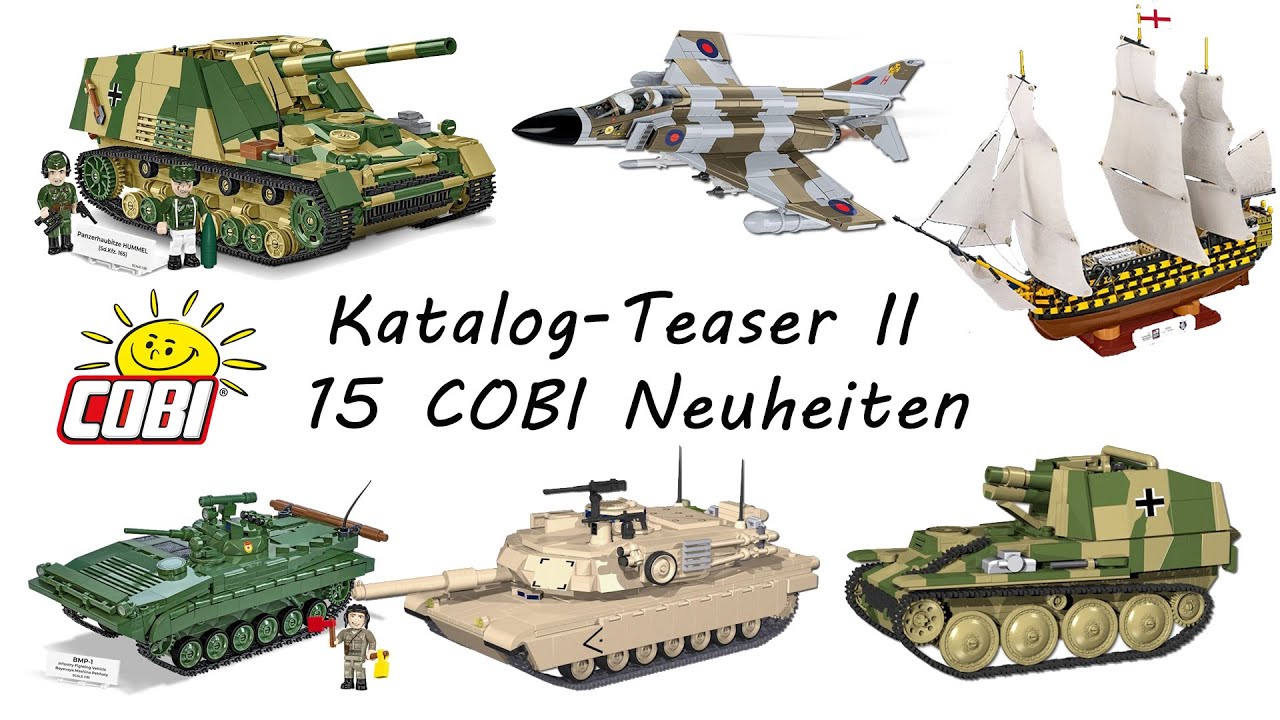 COBI News Nr. 95 &bull; 15 Neuheiten vorgestellt