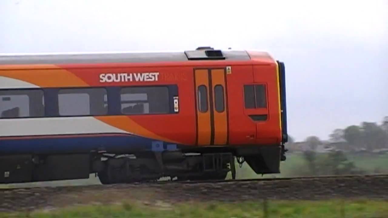 South West Trains Class 159s at Speed