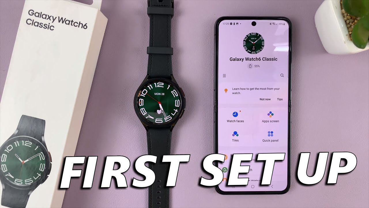 How To Set Up Samsung Galaxy Watch 6 / 6 Classic