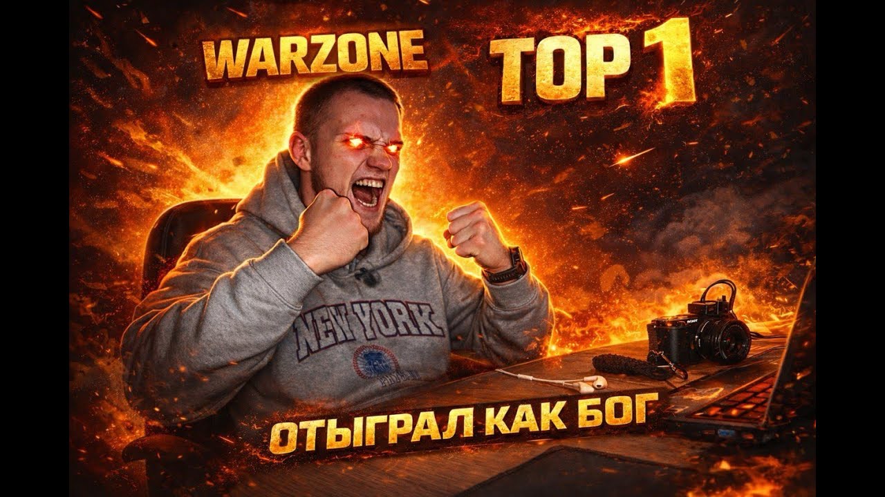 Режим БОГА был включен/WARZONE TOP 1