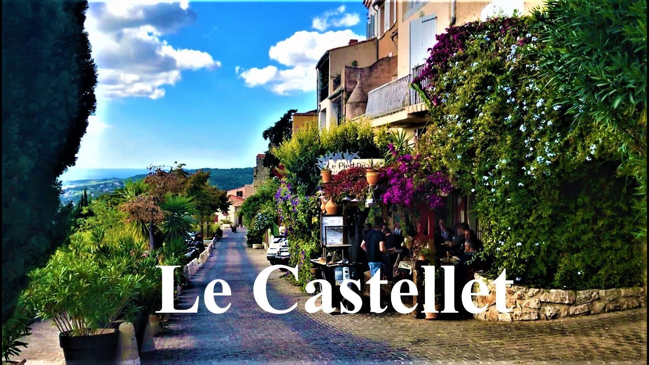 🌞LE CASTELLET🌞– Un des plus beaux villages de France - Visite des villages Français