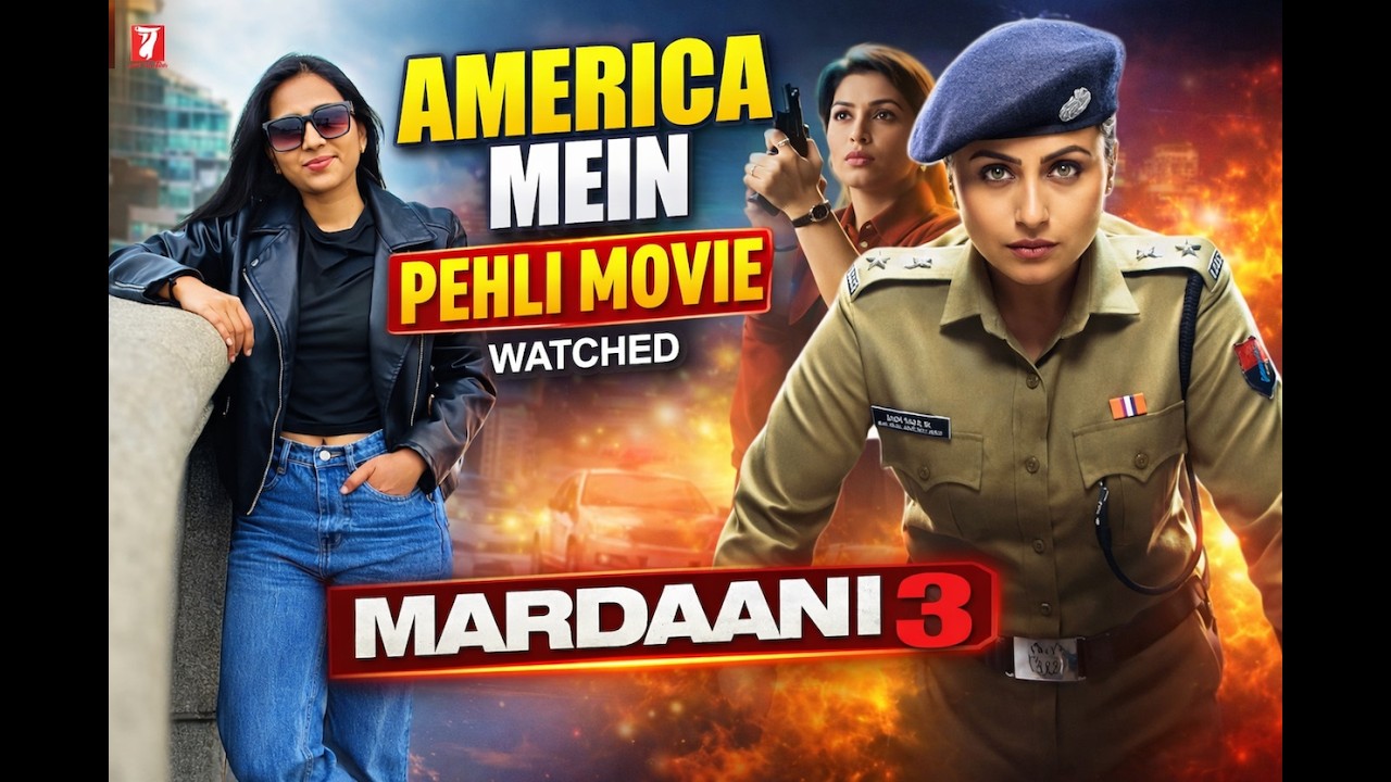 Watching Mardani 3 in America 🎬 | Theater Experience Vlog | @rk7638
