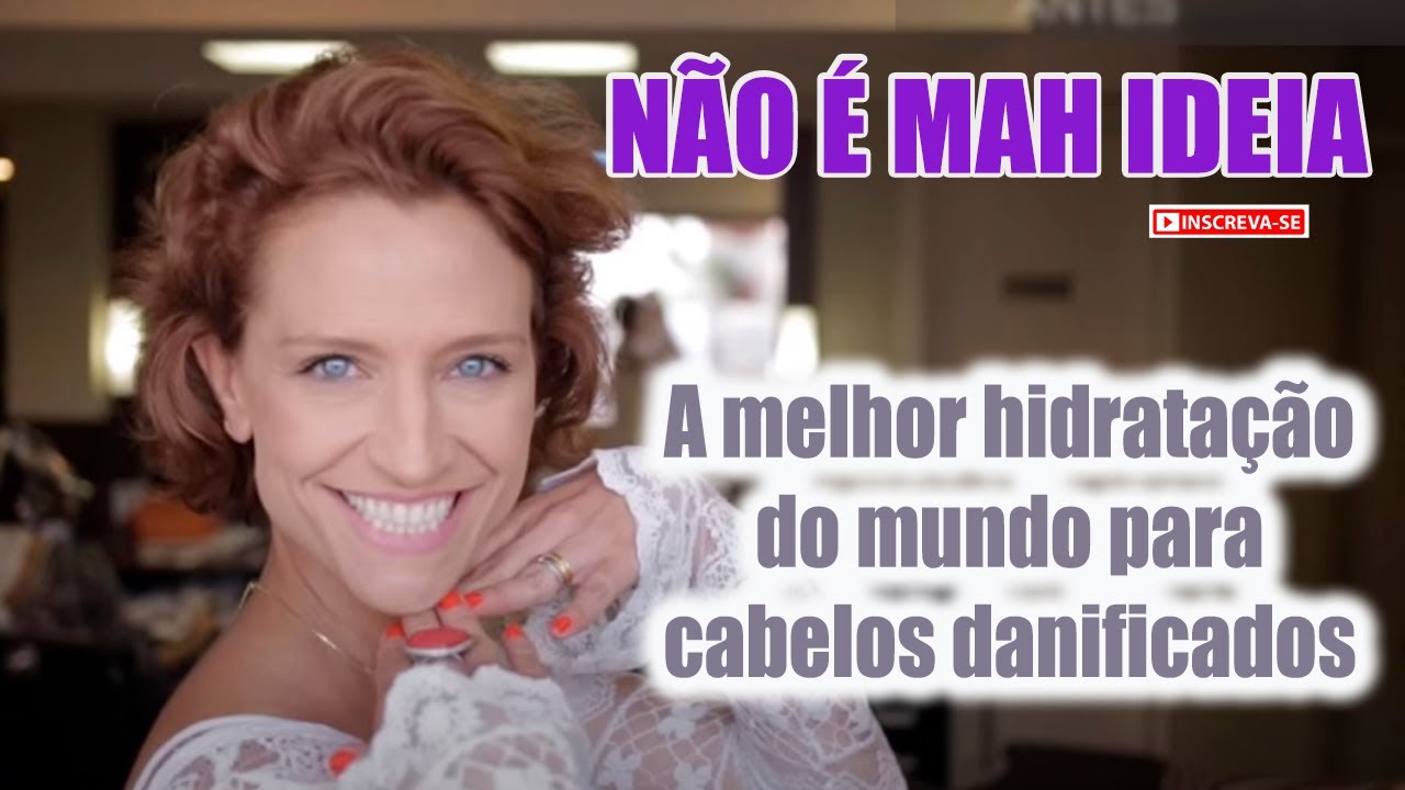 A melhor hidratação do mundo para cabelos danificados | Não é Mah Ideia