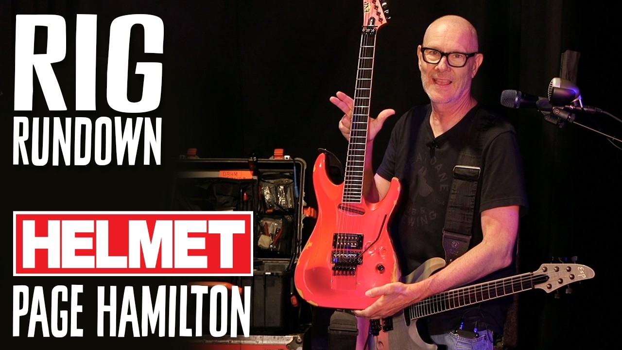 Helmet's Page Hamilton Rig Rundown Guitar Gear Tour [2024]