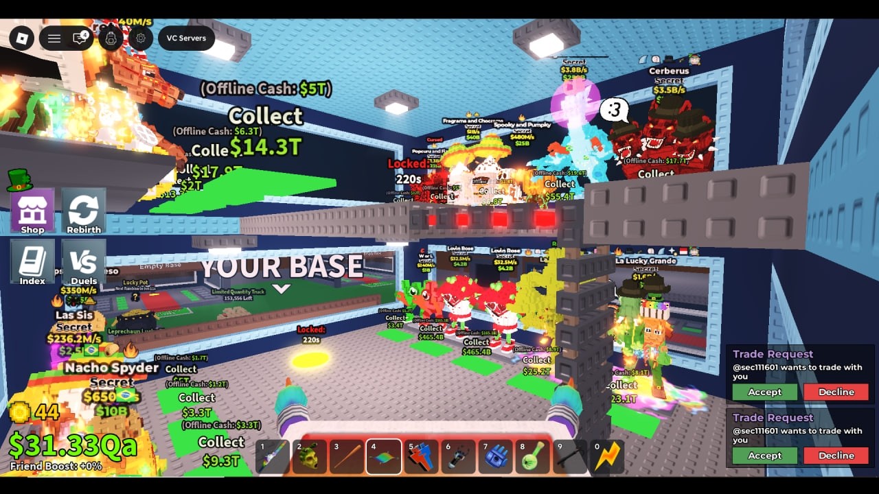 STEAL A BRAINROT TRADE LIVE