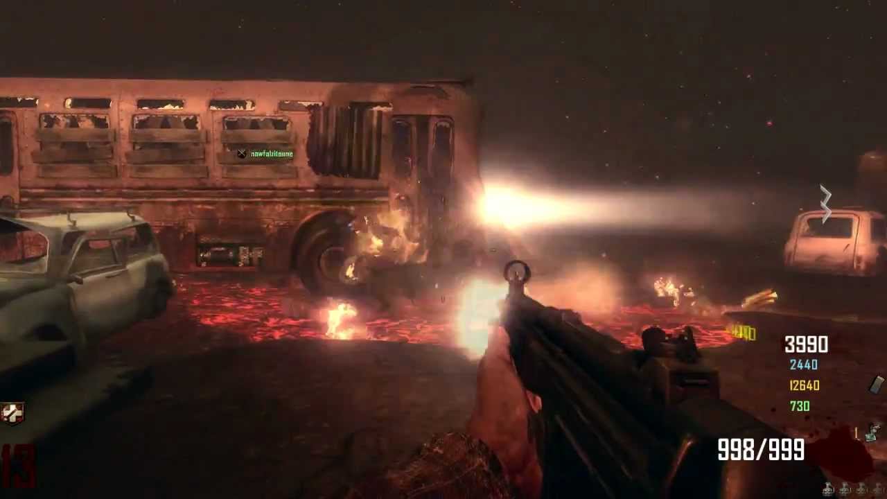 Sz3iLow spielt COD BO 2 Zombie Mod #007 2/2 Mit unendlich Munni gegen die Z&acute;s
