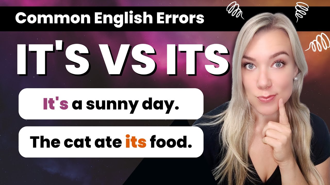 Its VS It's в английской грамматике | В чём разница? (С примерами предложений + ТРЕНИРОВКА)