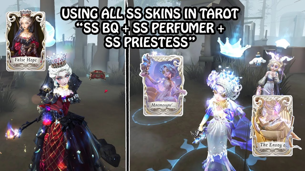 Full SS Costume Team in Tarot gameplay - Identity V