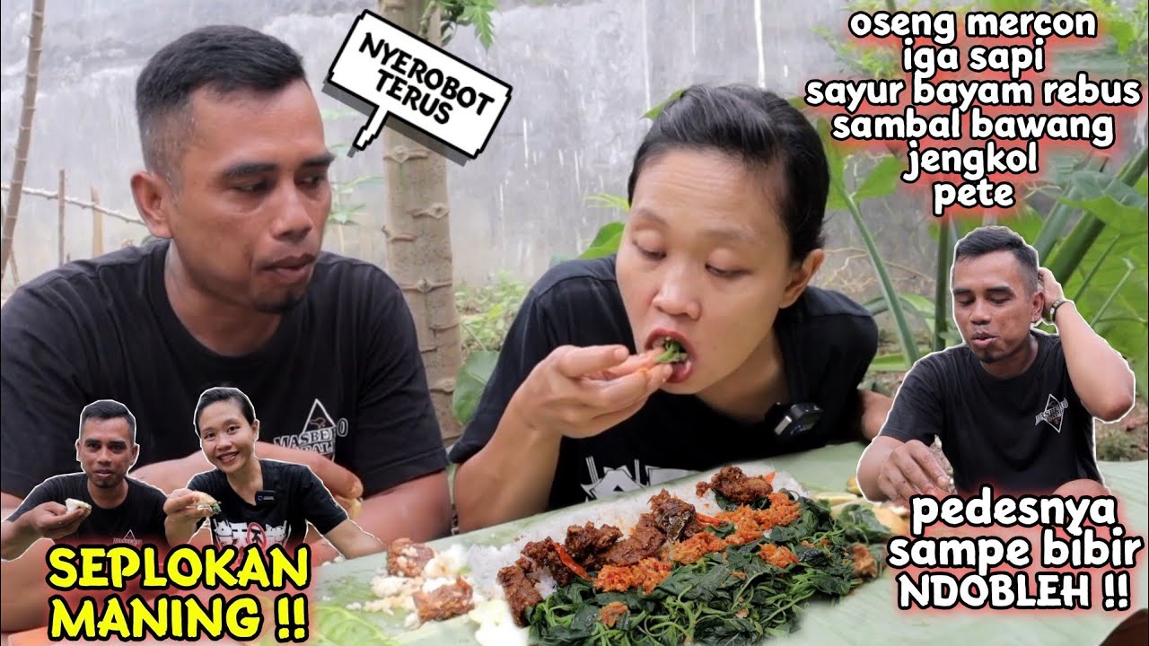 pedasnya sampe bibir NDOBLEH‼️Oseng mercon iga sapi sambal bawang